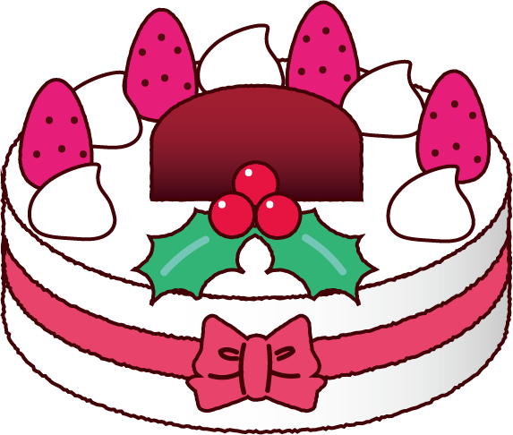 クリスマスケーキ透過png 無料イラスト素材 素材ラボ