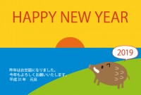 2019年　年賀…