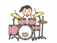 打楽器 かわいい無料イラスト 使える無料雛形テンプレート最新順 素材ラボ