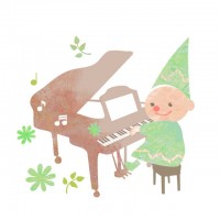 ピアノの小人