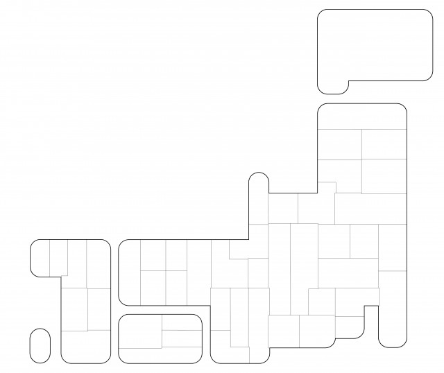 かわいい日本地図 無料イラスト素材 素材ラボ