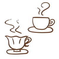 コーヒーカップ かわいい無料イラスト 使える無料雛形テンプレート最新順 素材ラボ