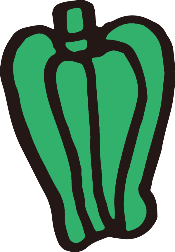 ピーマン 野菜 無料イラスト素材 素材ラボ
