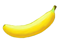 バナナ かわいい無料イラスト 使える無料雛形テンプレート最新順 素材ラボ