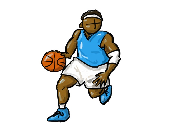 バスケットボール 男子 無料イラスト素材 素材ラボ