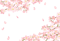 春のかわいい桜フ…