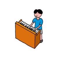 オルガン かわいい無料イラスト 使える無料雛形テンプレート最新順 素材ラボ