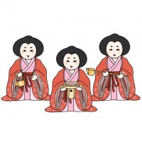 ひな祭り(三人官…