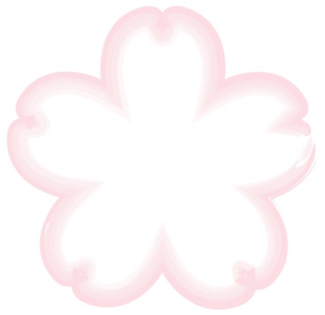 桜フレーム01 無料イラスト素材 素材ラボ