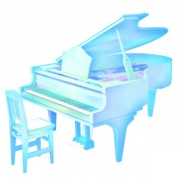 グランドピアノ かわいい無料イラスト 使える無料雛形テンプレート