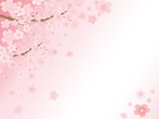 桜背景03 無料イラスト素材 素材ラボ