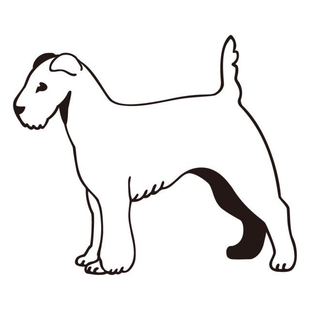 犬のイラスト シュナウザー 無料イラスト素材 素材ラボ