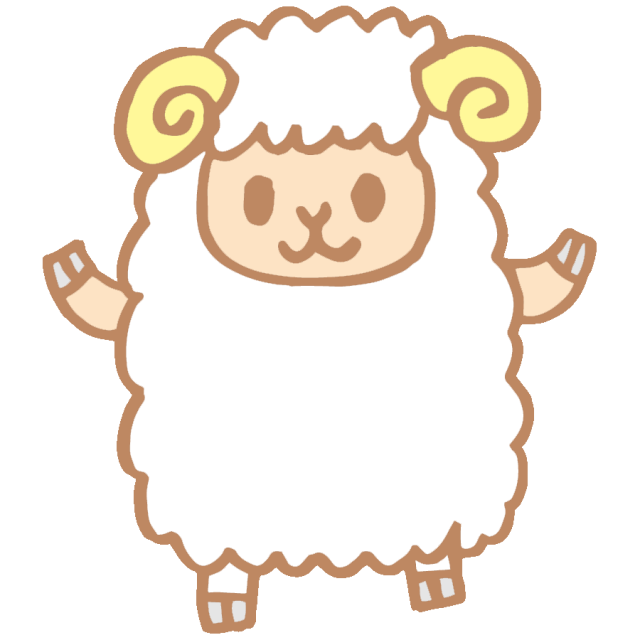かわいいヒツジ 無料イラスト素材 素材ラボ かわいいヒツジ 無料イラスト素材 素材ラボ