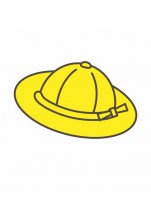 黄色の帽子
