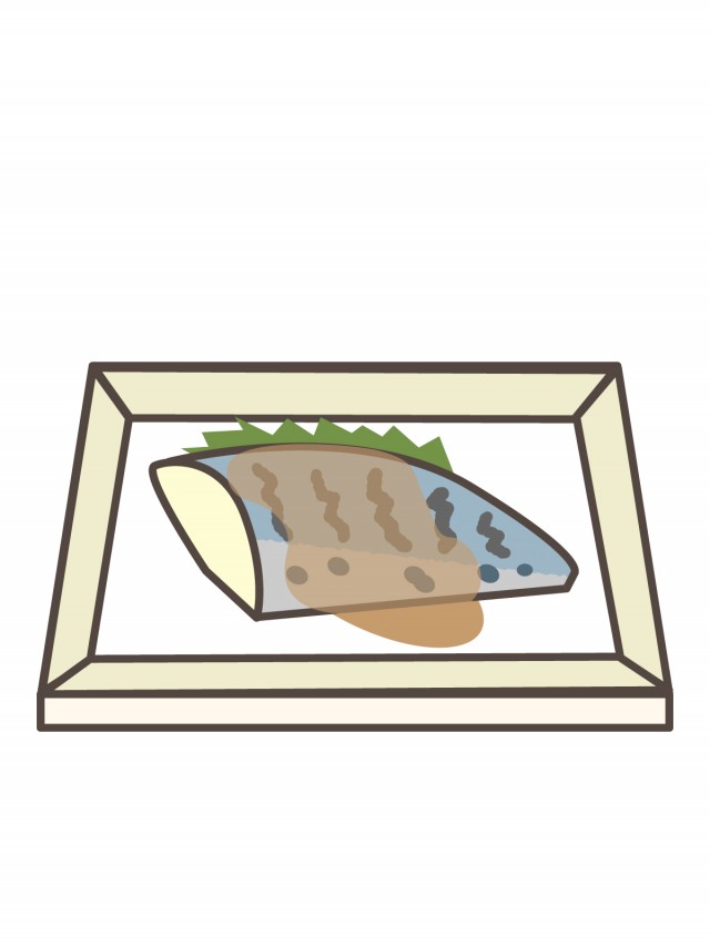 日本食 サバの味噌煮 無料イラスト素材 素材ラボ