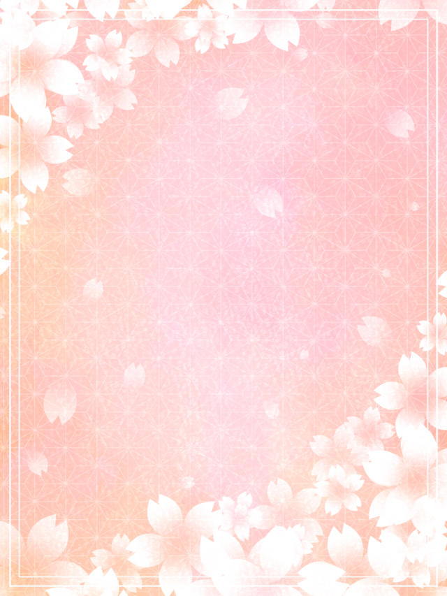 桜フレーム09 ピンク 無料イラスト素材 素材ラボ