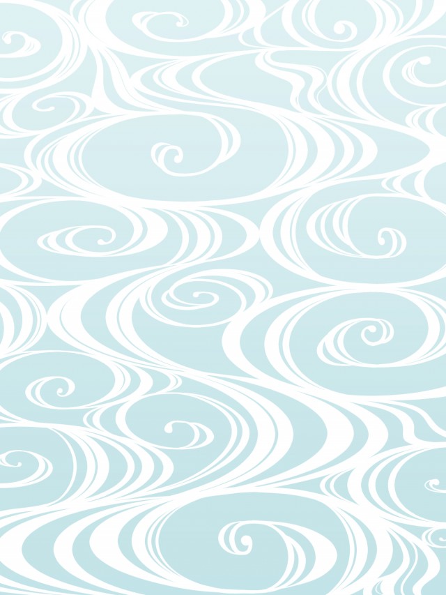 和柄パターン集 流水紋02 青a 無料イラスト素材 素材ラボ