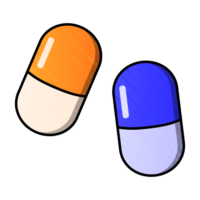 薬 カプセル 無料イラスト素材 素材ラボ