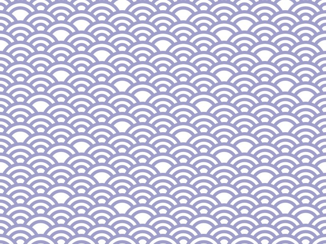 和柄シームレスパターン集 青海波04 紫 無料イラスト素材 素材ラボ