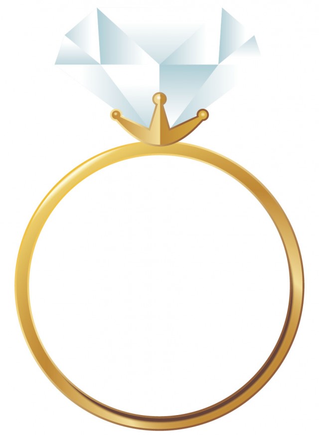 ダイヤの指輪 無料イラスト素材 素材ラボ