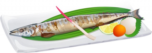 秋刀魚の焼き魚 Csai Png Jpg 無料イラスト素材 素材ラボ