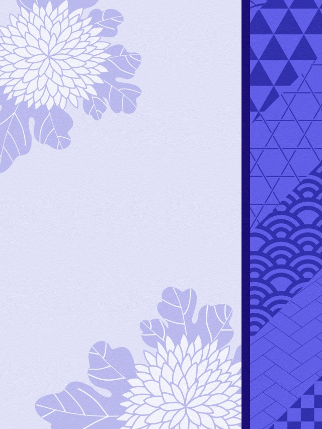 和風のフレーム06 紫 無料イラスト素材 素材ラボ