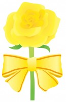 一凛の黄色いバラ