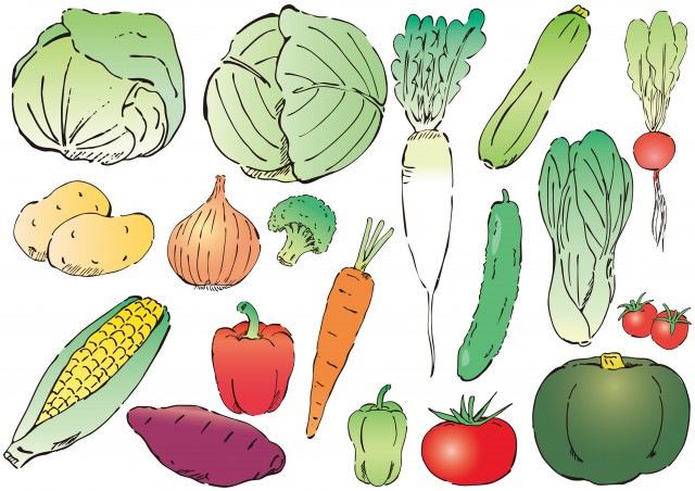 手描き野菜イラスト 無料イラスト素材 素材ラボ
