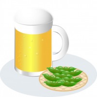 ビールと枝豆