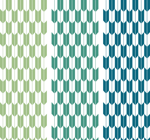 和柄シームレスパターン集 矢絣 緑 無料イラスト素材 素材ラボ