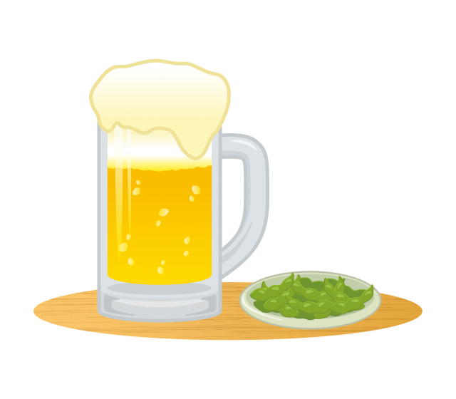 ビール04 無料イラスト素材 素材ラボ