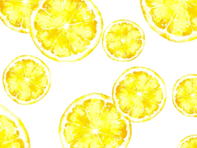 レモンの背景素材01 無料イラスト素材 素材ラボ