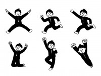 学ラン かわいい無料イラスト 使える無料雛形テンプレート最新順 素材ラボ