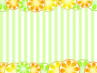 柑橘類のフレーム…