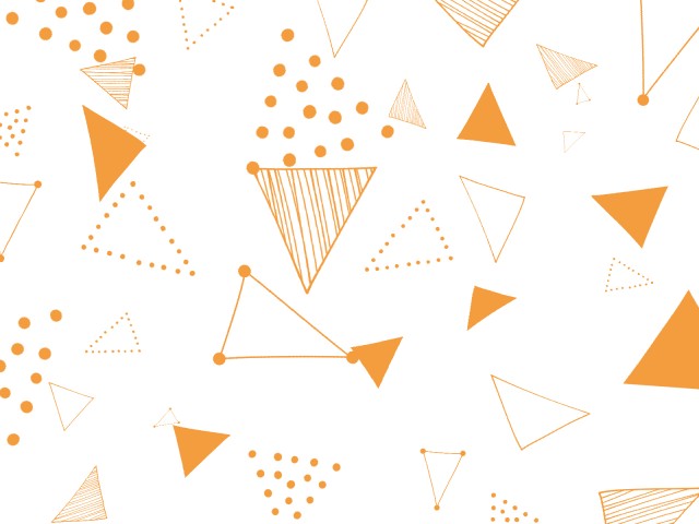 三角形の背景素材02 オレンジ 無料イラスト素材 素材ラボ