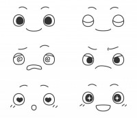表情・6種類