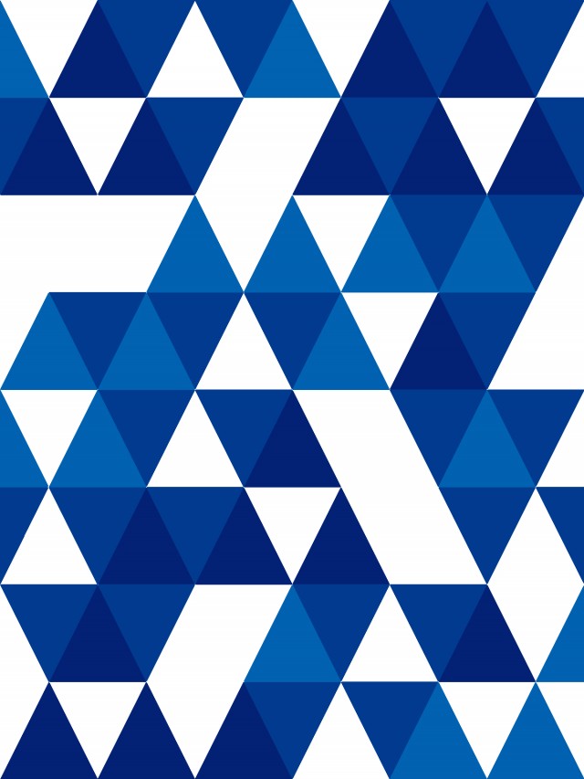 三角形の背景素材03 青 無料イラスト素材 素材ラボ