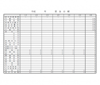 賃金台帳のテンプ…