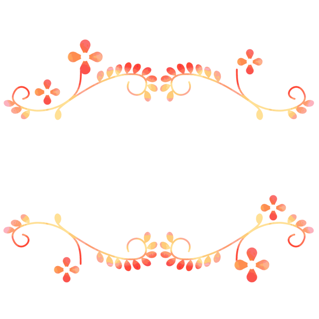 植物モチーフのフレーム 無料イラスト素材 素材ラボ
