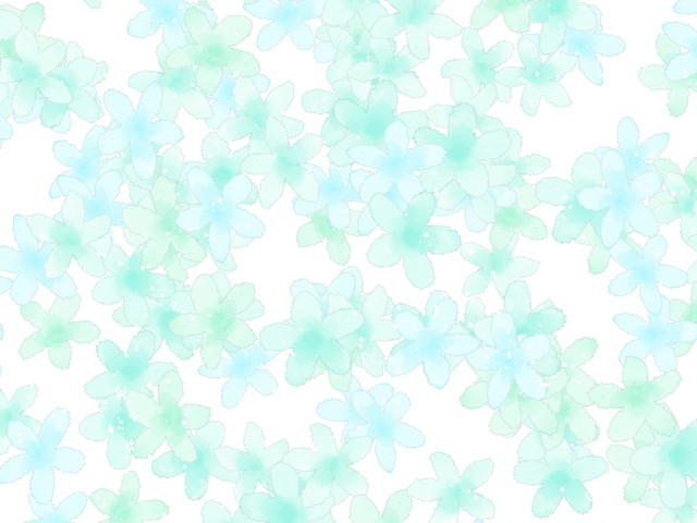 水彩の花の背景素材01 緑 無料イラスト素材 素材ラボ