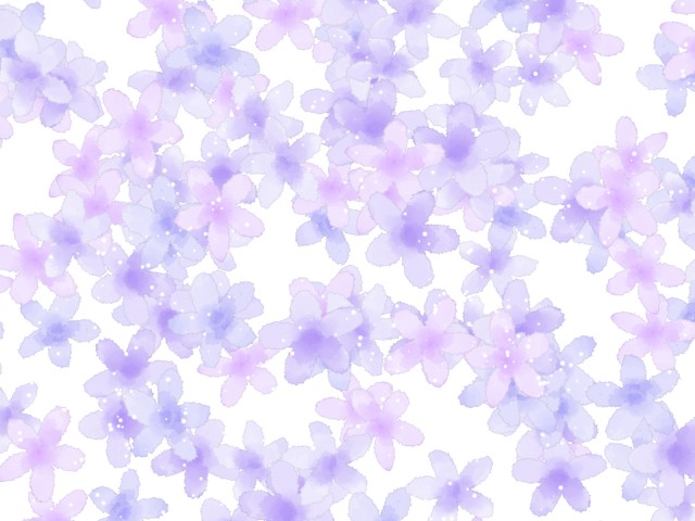 水彩の花の背景素材01 紫 無料イラスト素材 素材ラボ