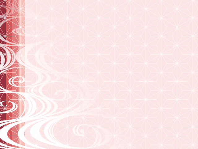 和風のフレーム16 ピンク 無料イラスト素材 素材ラボ