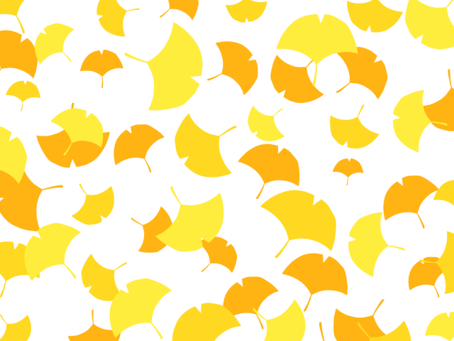 銀杏の背景素材01 黄色 無料イラスト素材 素材ラボ
