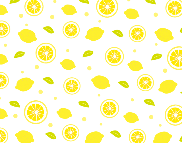 レモンの背景壁紙1 無料イラスト素材 素材ラボ