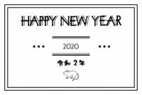 2020年　年賀…