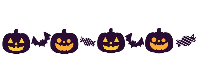 ハロウィンカボチャのライン 無料イラスト素材 素材ラボ