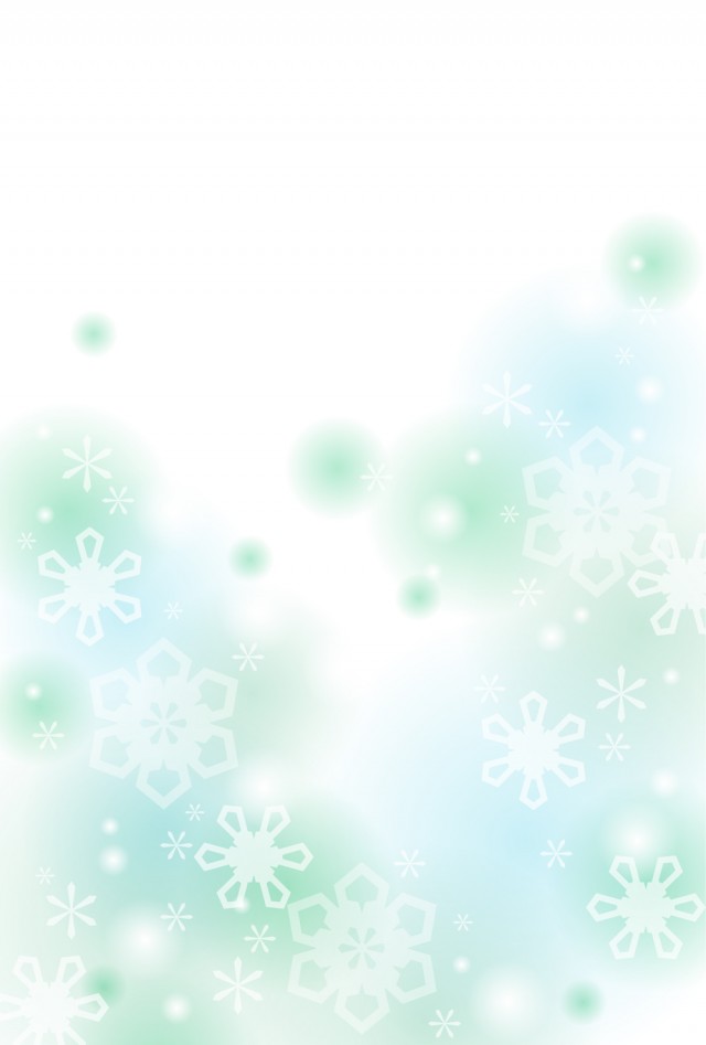 雪の花のポストカード 無料イラスト素材 素材ラボ