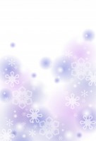 雪の花のポストカ…