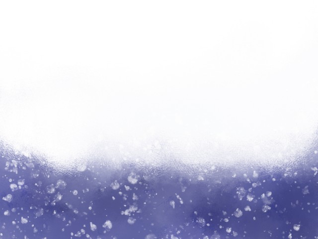 雪景色のフレーム01 紫 無料イラスト素材 素材ラボ