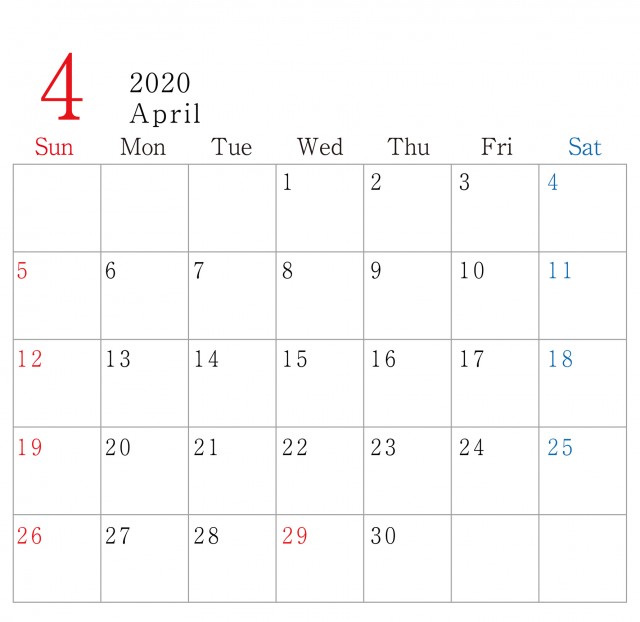 かわす 悲劇 乱す カレンダー 年 4 月 Createhome Jp